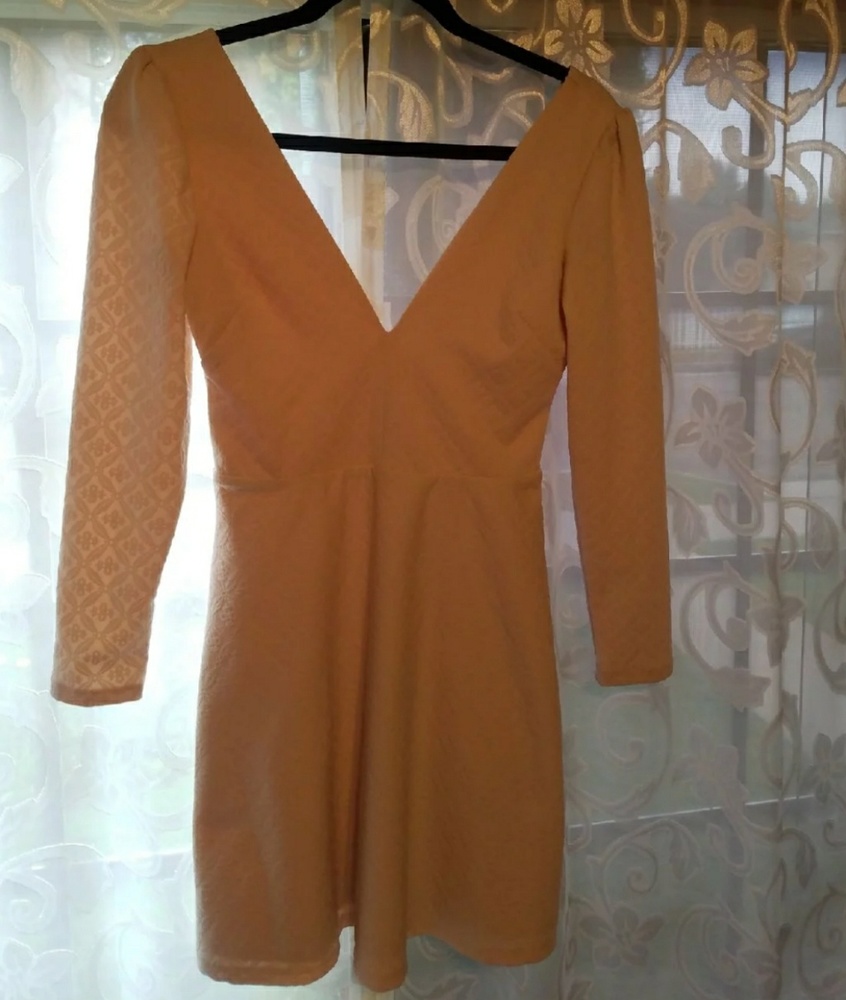 UO Cooperative deep V-neck Dress